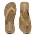 thumbnail image 1 of Sandalia Beige Andrea Mujer Dama De Playa Cómoda Relieve, 1 of 5
