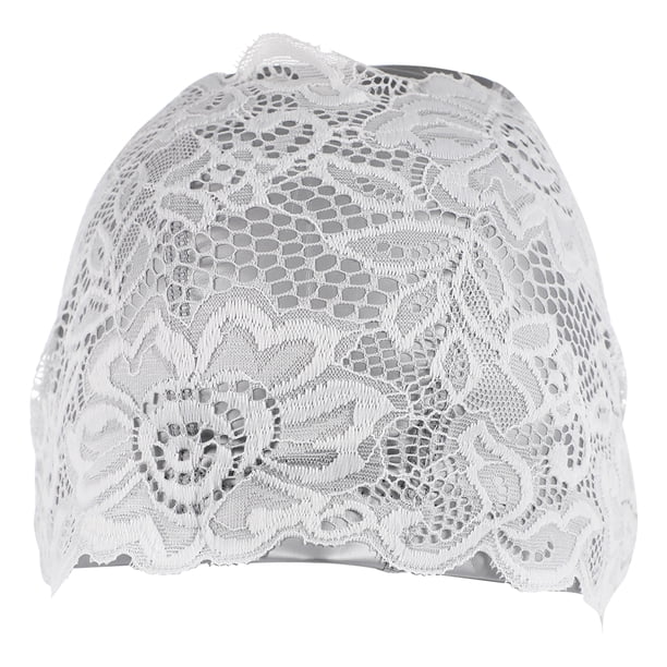 1pc PU Gorro de natación impermeable Gorro de baño de encaje Gorro de baño para mujeres niñas damas