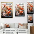 thumbnail image 4 of Designart "Koi Fish Fishing Contemporary wall art II" Animals Floater Framed Canvas Wall Art, 4 of 7