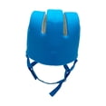 thumbnail image 4 of Protector de cabeza para bebé, casco seguro para bebé, protector para la cabeza para caminar infantil, casco ajustable para correr de algodón de azul, 4 of 8
