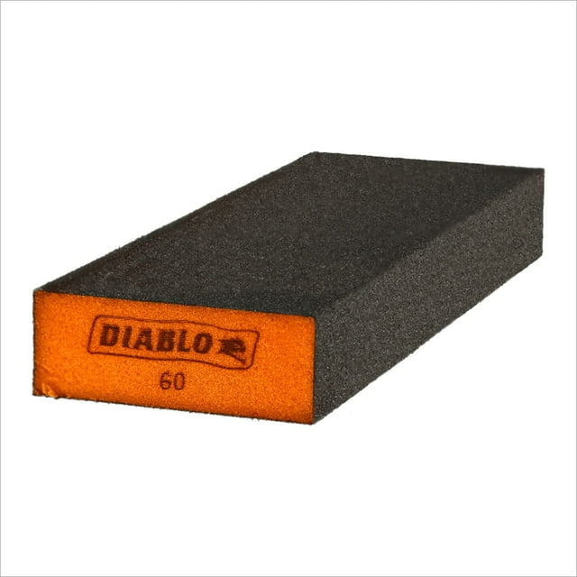 Bloque de lijado Diablo Flat XL MED Naranja