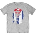 thumbnail image 1 of Che Guevara - Camiseta Barras y Estrellas para Adultos Unisex (Gris), 1 of 2