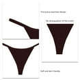 thumbnail image 4 of Tangas para mujer bragas de tiro bajo transpirables suaves de secado rápido para niñas para la playa ANGGREK Otros, 4 of 5