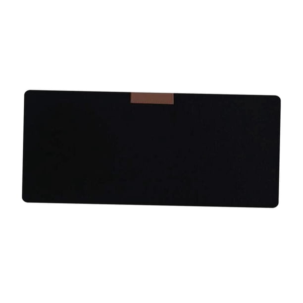 Alfombrilla de ratón para mesa, , alfombrilla de escritorio para ordenador, alfombrilla de fieltro para ordenador portátil, resistente al calor, antideslizante, para Grande Negro kusrkot Alfombrilla de ratón de escritorio