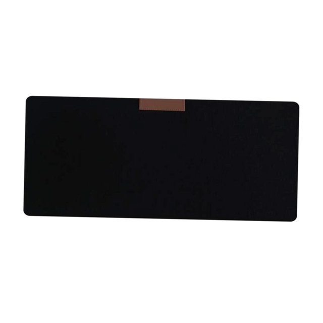 Mouse Pad Computer Desk Mat Good Toughness Office Home Comfortable Large Black