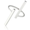 thumbnail image 1 of braveheart Couple Wedding Cuff Opening open ring Ring Punk Finger Loop Circle Woman Man Girls Lady Jewelry Anti-allergy, 1 of 6