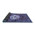 thumbnail image 2 of Ahgly Company Indoor Round Persian Blue Traditional Area Rugs, 6' Round, 2 of 4