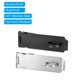 thumbnail image 4 of Uxcell 5 Inch Padlock Latch, Pestillo de acero inoxidable para puerta de granero, pestillo de seguridad, negro y plateado, 4 of 6