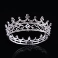 thumbnail image 2 of Fortune Rhinestone Hollow Princess Crown Headwear Pearl Crystal Hair Band, 2 of 8