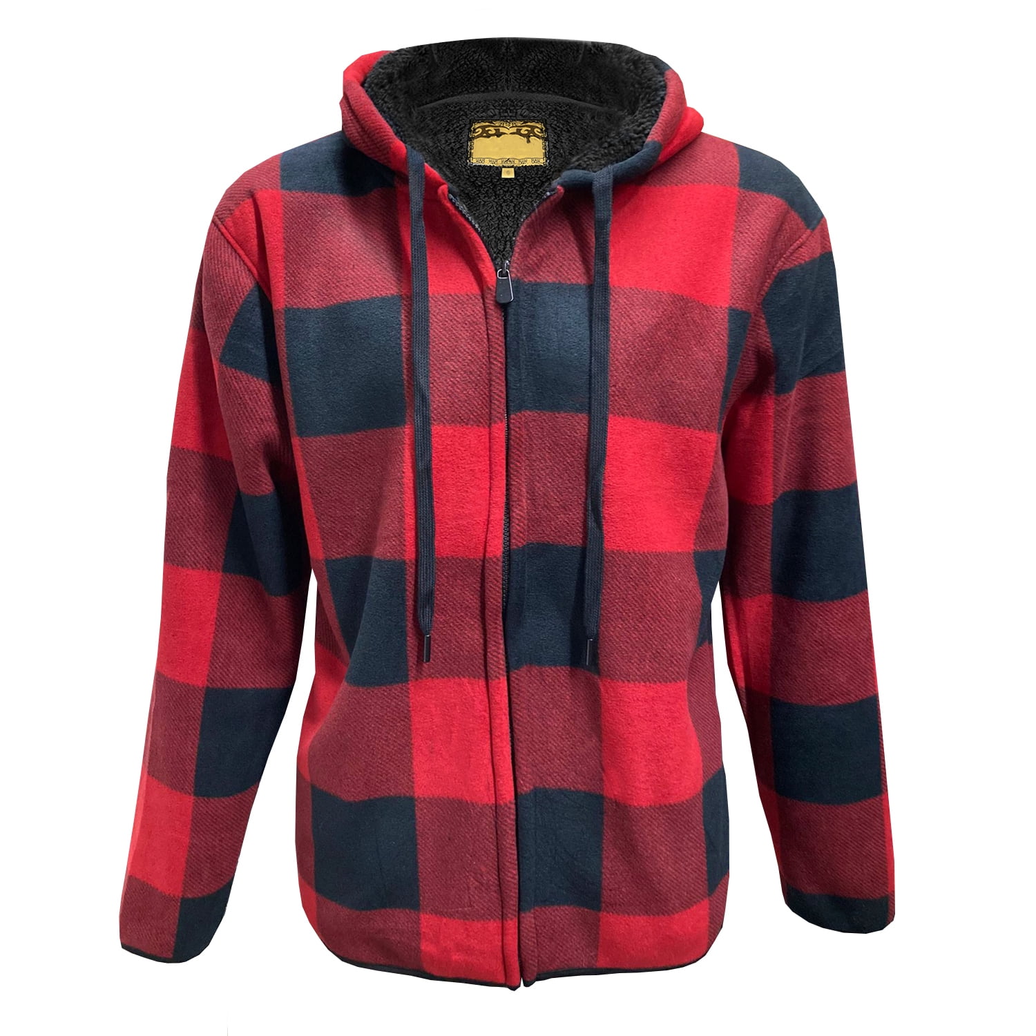 Men's Sherpa Lined Zip Up Two Pocket 