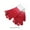 Red, variant on Christmas Touchscreen Gloves Convertible Fingerless Mittens, Festive Fleece Lined Gloves for Women & Men, Holiday Pattern Warm Gloves for Driving Cycling and Gift Idea