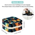 thumbnail image 5 of Butterfly Travel Portable Square Jewelry Box Earring Necklace Bracelet Holder Display Case Organizer Box, Decorative Jewelry Stand Storage Box, 5 of 6