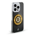 thumbnail image 2 of Head Case Designs NHL Boston Bruins Puck Texture Soft Gel Case for Apple iPhone 15 Pro, 2 of 7