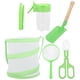 thumbnail image 4 of Insect Enclosure Butterfly Habitat Cage Garden Cage Children 17x16cm Round Shell Plastic Mesh Camping Tool 1 Set, 4 of 5