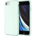 thumbnail image 1 of Silicone Case for iPhone SE 2nd Generation, iPhone 8 and iPhone 7, 4.7-Inch, Silky-Soft Touch Full-Body Protective Case, Shockproof Cover with Microfiber Lining (Seafoam), 1 of 7