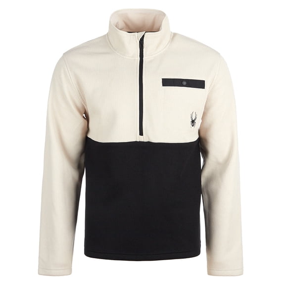 Spyder Men's Medallion Half Zip Pullover Moonbeam / M