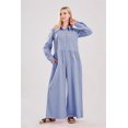 thumbnail image 2 of PPKOOD Women's Casual Plaid Jumpsuit Loose Wide Leg Long Sleeve Jumpsuit Button-up Jumpsuit Pants, 2 of 4