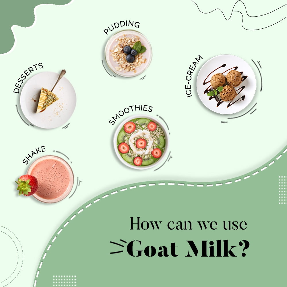HYE FOODS Goat Milk Powder I Whole Milk Powder | 17.60 Oz (500gms)