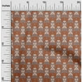 thumbnail image 1 of oneOone Tissu Popeline de Coton Damas Imprimé Ikat Tissu BTY 42 Pouces de Large, 1 of 1