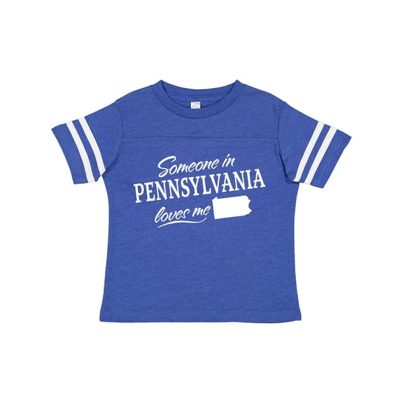 Inktastic Someone in Pennsylvania Loves Me Boys or Girls Toddler T-Shirt