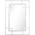 thumbnail image 1 of Camden Isle 86409 29 x 42 in. Kinney Rectangular Wall Mirror, Silver, 1 of 4