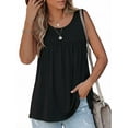 thumbnail image 2 of MOYIKO Womens Summer Tank Tops Sleeveless T Shirt Casual Loose Fit Tunic Blouses, 2 of 7