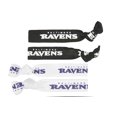 thumbnail image 1 of Aminco NFL Baltimore Ravens Lazos elásticos para el cabello, paquete de 4, 1 of 5