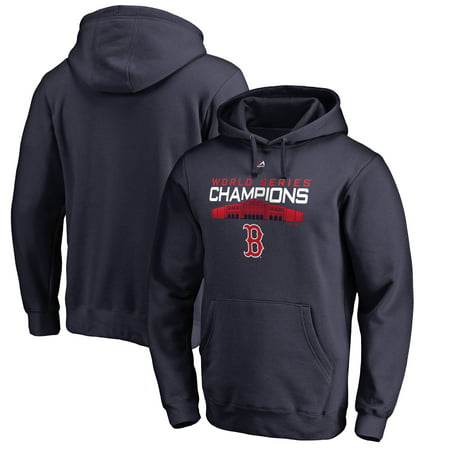 Boston Red Sox Majestic 2018 World Series Champions Local Hero Pullover Hoodie - Navy