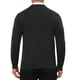 thumbnail image 3 of SUDADERA DE PULLOVER DE PUNTO SUAVE DE MANGA LARGA Y CUELLO REDONDO CLÁSICO PARA HOMBRE EN COLOR NEGRO, 3 of 6