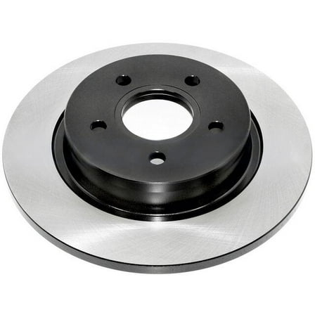 Rear Brake Rotor - Compatible with 2004 - 2011 Volvo S40 2005 2006 2007 2008 2009 2010