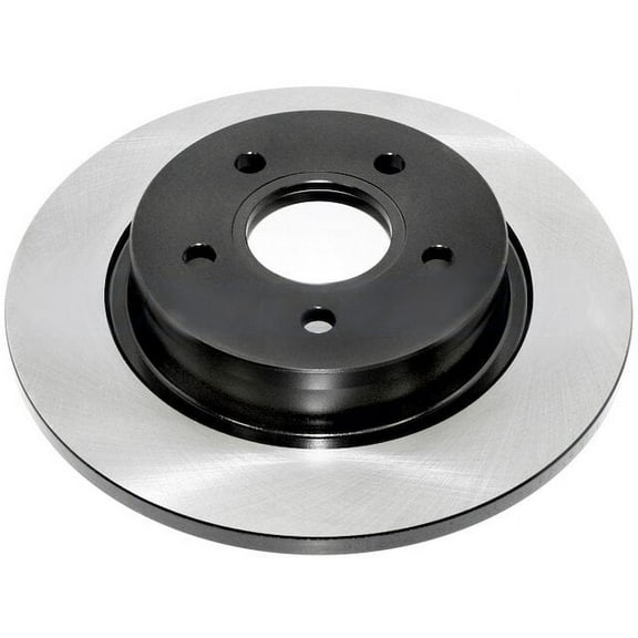 Rear Brake Rotor - Compatible with 2004 - 2011 Volvo S40 2005 2006 2007 2008 2009 2010