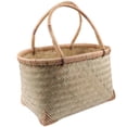 thumbnail image 1 of unbranded Cesta De Bambú Tejida Fuerte Y Resistente Para Picnic Y Almacenamiento, 1 of 8