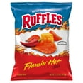1Pack,Ruffles Potato Chips Flamin' Hot Flavored Snack Chips, - Walmart.com
