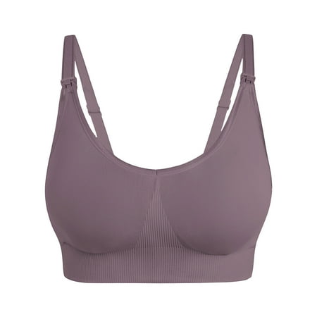 VerPetridure Sports Bras for Women Clearance Ladies Traceless Comfortable Breathable No Underwire Front Buckle Breastfeeding Bra Woman Underwear