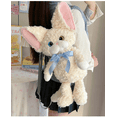 thumbnail image 2 of Plush Cat Backpack Purse, Stuffed Animal Cat Bag, Soft Plush Shoulder Backpack with Adjustable Strap, Cute Doll Bag for Travel, Shopping, Gift Giving, Holiday Gift Idea for Women, 2 of 13