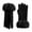 Black B, variant on Stamzod Winter Gloves for Women Cold Weather Knitted Fleece Thicked Warm Gloves Black B Free Size