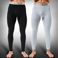 thumbnail image 2 of Pantalones cálidos para hombre de Independent Wear, leggings para hombre, corte ajustado, talla grande, pantalones largos calefactables para otoño e invierno para hombre, 2 of 3