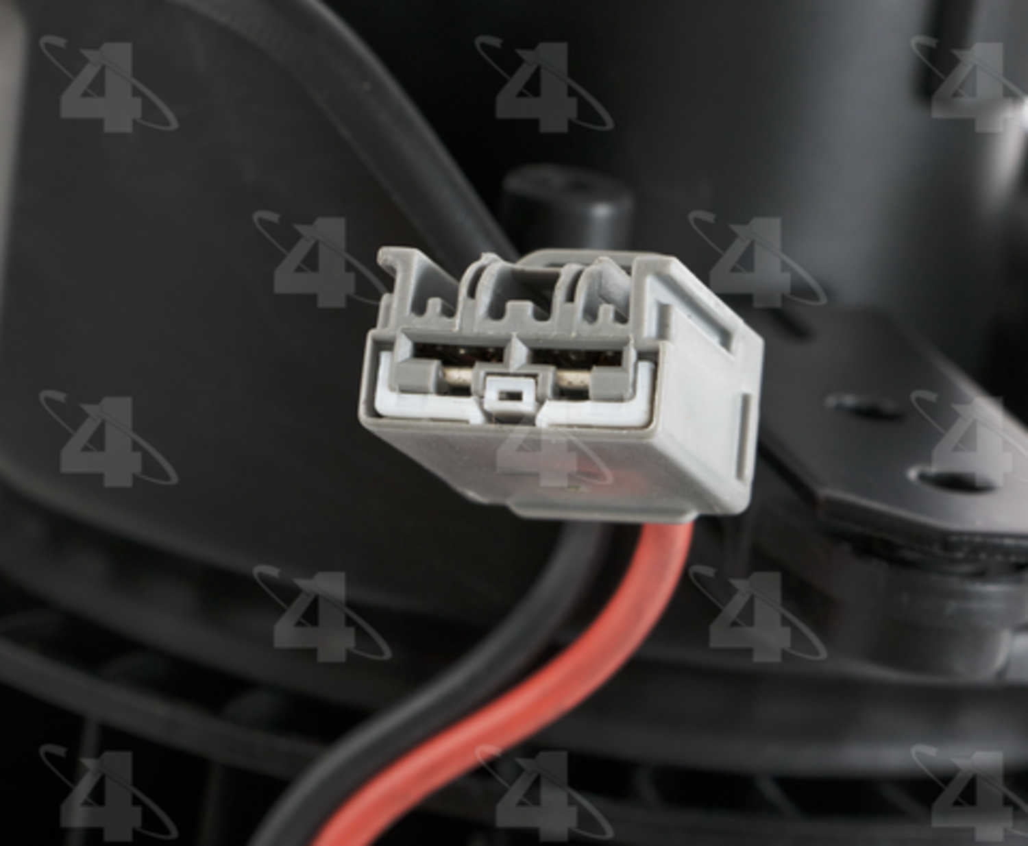 Four Seasons 76989 Flanged Vented CW Blower Motor w/ Wheel