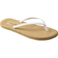 thumbnail image 2 of flojos women's fiesta flat, white/tan, 10 m us, 2 of 2