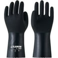 thumbnail image 1 of LANON Gants Résistants aux Produits Chimiques en Nitrile, Gants de Sécurité Réutilisables avec Protection contre la Paume Texturée en Micromousse, Acide, Alcali et Huile, X Largeblackxl, 1 of 7