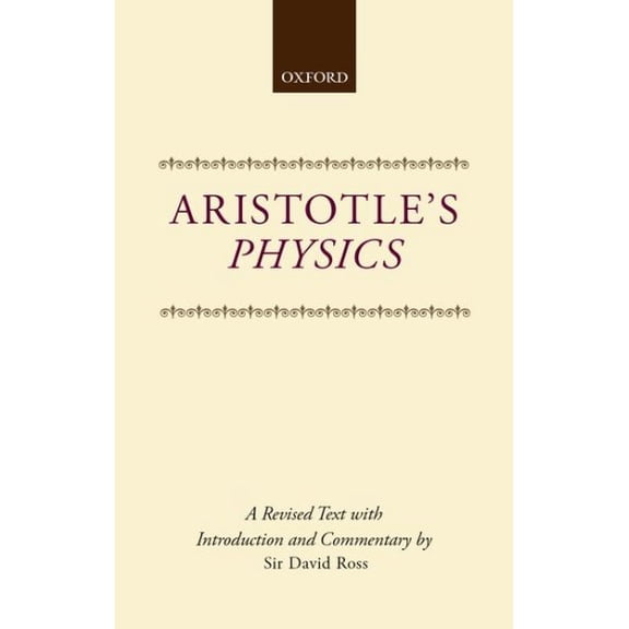 Pre-Owned Oxford University Press Academic Monograph Reprints: Aristotle: Physics C (Hardcover)
