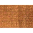 thumbnail image 1 of Ahgly Company Indoor Rectangle Oriental Orange Industrial Area Rugs, 4' x 6', 1 of 4