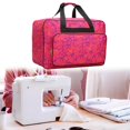 thumbnail image 1 of destyer Sac de Transport pour Machine à Coudre, Pochette pour Outils de Voyage, Grande Capacité, Rangement Rose, 1 of 9