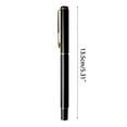 thumbnail image 4 of 5 Pcs Fountain Pen 0.5mm Metal Business Pen Signature Pen Ink Pens Black Pens, 4 of 11