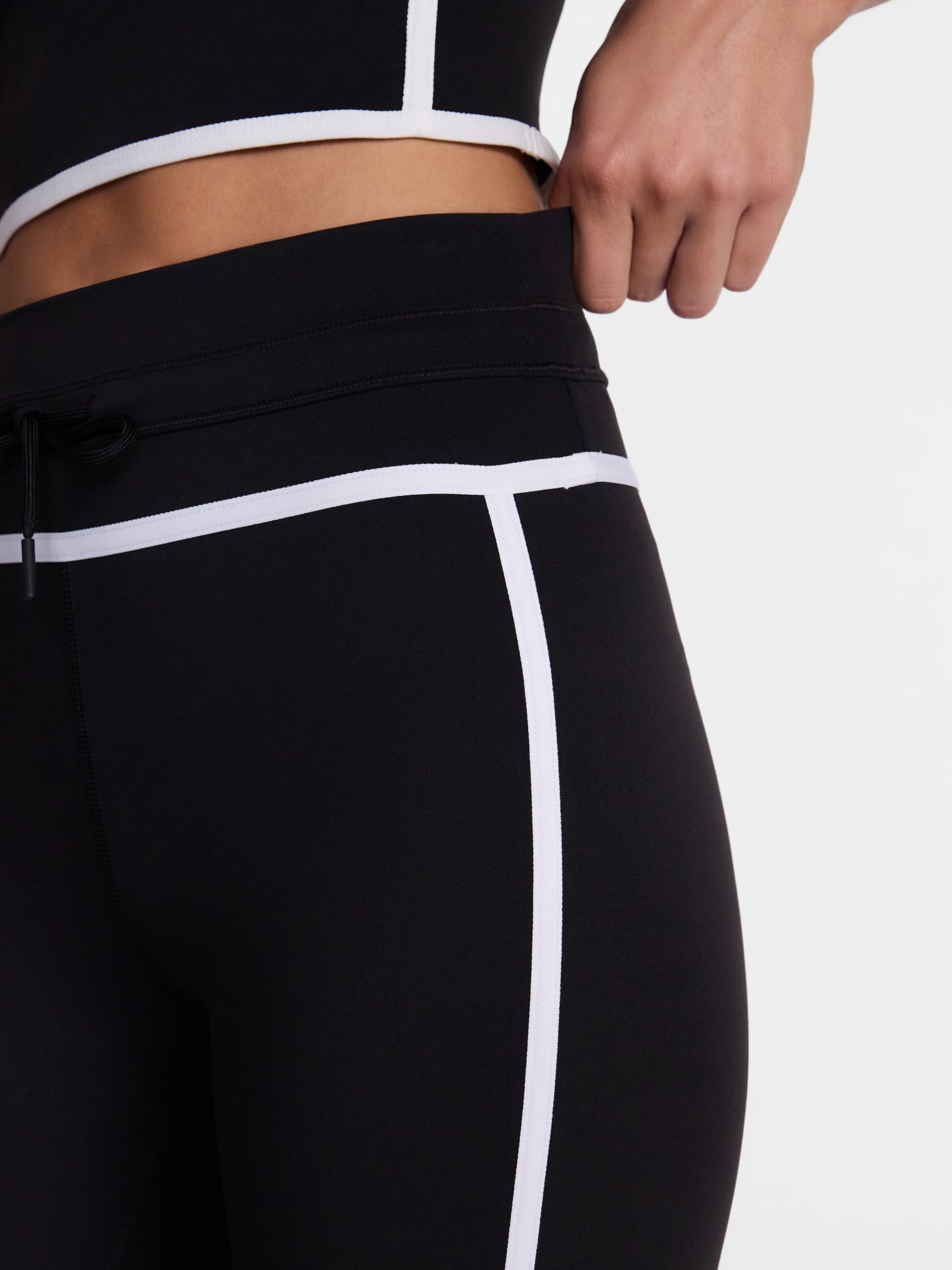 Avia Women's and Women's Plus Rib SoftSculpt Flare Pant, Sizes XS-4X