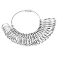 thumbnail image 3 of Finger Gauge Ring Sizer Gauge Metal Finger Measure Tool for Wedding Class Rings with Portable Home Sizing Stick Jewelry Size Measure, 3 of 7