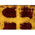 thumbnail image 1 of Ahgly Company Machine Washable Indoor Rectangle Abstract Yellow Modern Area Rugs, 8' x 12', 1 of 4
