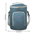 thumbnail image 2 of Ohmyroo Small Round Insulated Lunch Bag Crossbody Food Carrier for Picnics, 2 of 6