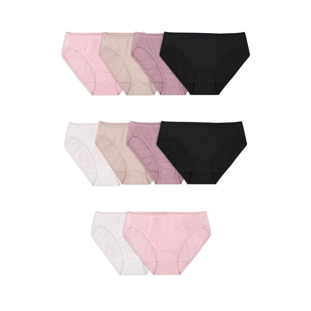 12 Pack Womens Cotton Bikini Panties Seamless Underwear Briefs Lingerie  Panty