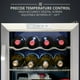 thumbnail image 4 of Refrigerador de vino Ivation para 12 botellas con cierre, 41L-18L, 4 of 8